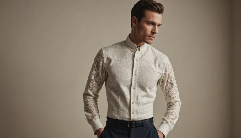 sous vetement homme en dentelle