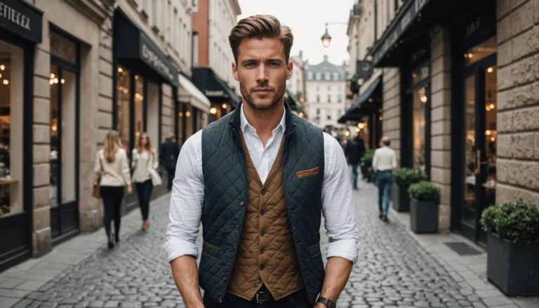 gilet sans manche matelassé homme